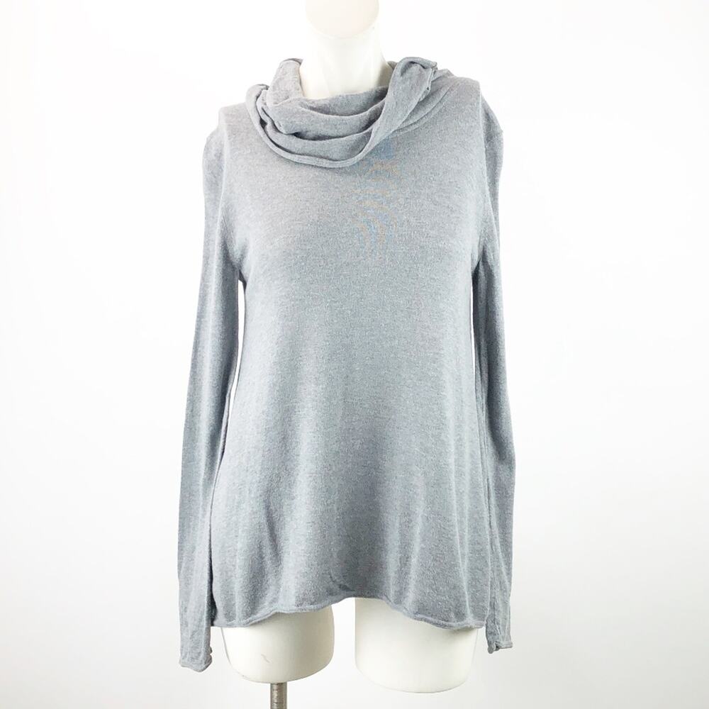 2/$30 Rachel Rachel Roy Small Womens Grey Cowl-neck Pullover Sweater Top